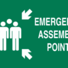 assembly point signage - safetynotes.in