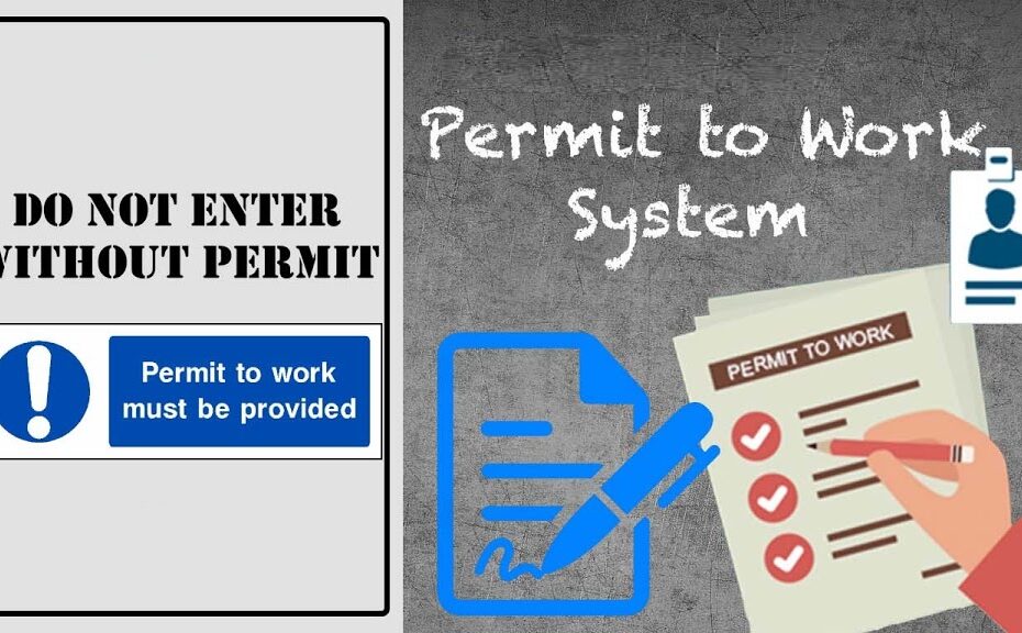 work permit system Permit to work System PTW, PTW SYSTEm