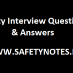 Safety Interview Questions & Answers