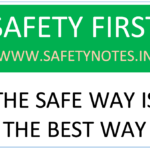 SAFETY FIRST