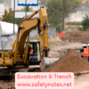 excavation & trench