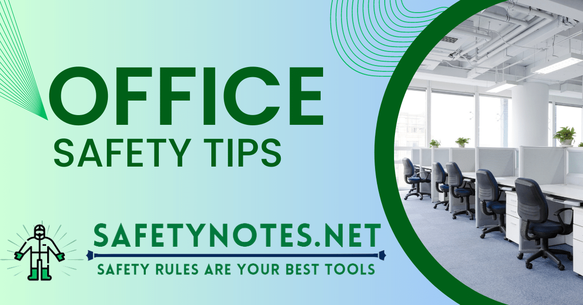 Office Safety Archives Safety Notes