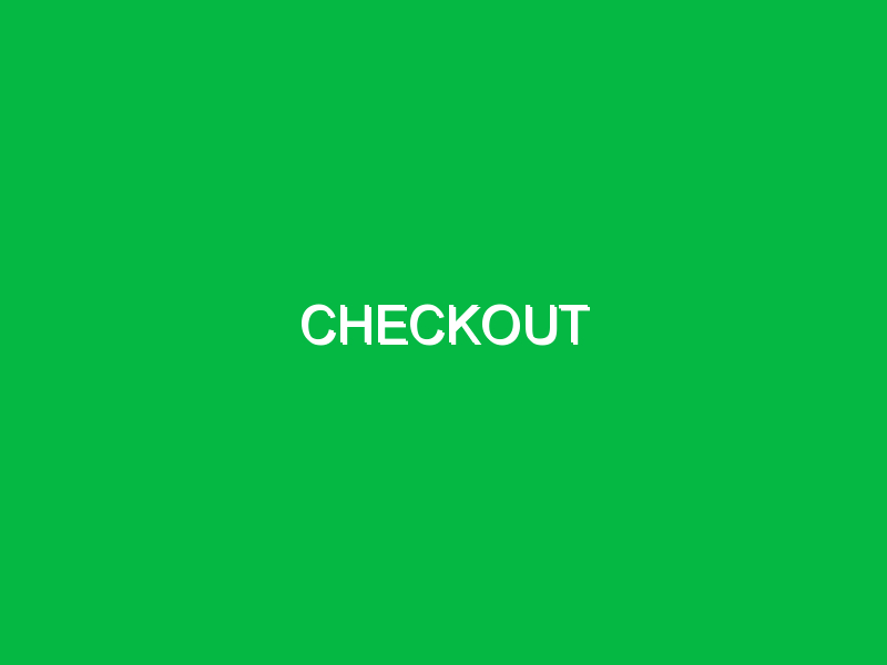 Checkout