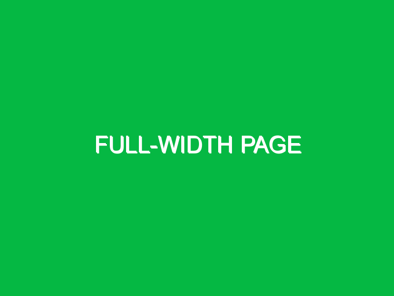 Full-Width Page