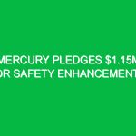 Mercury pledges $1.15m for safety enhancements.