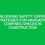 Unlocking Safety: Expert Strategies for Navigating Confined Spaces in Construction