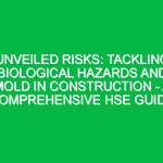 Unveiled Risks: Tackling Biological Hazards and Mold in Construction – A Comprehensive HSE Guide