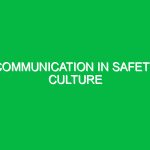 Communication in safety culture