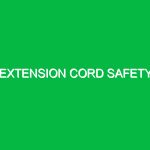 Extension cord safety