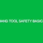 Hand tool safety basics