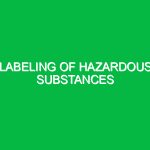 Labeling of hazardous substances