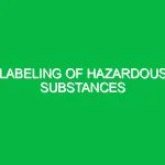 Labeling of hazardous substances