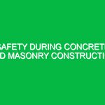 Safety During Concrete and Masonry Construction