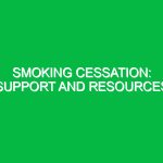 Smoking cessation: Support and resources