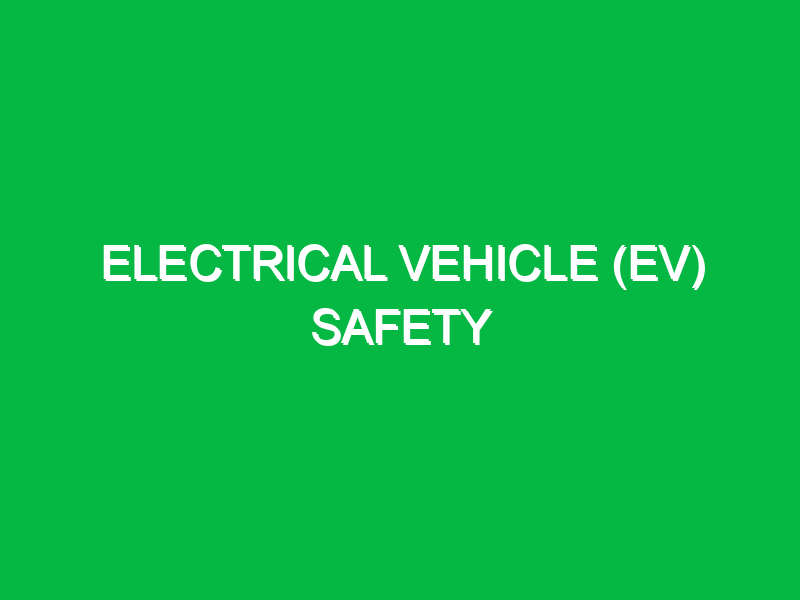 Electrical Vehicle (EV) Safety