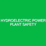 Hydroelectric power plant safety