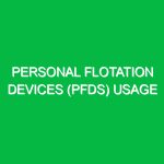 Personal flotation devices (PFDs) usage
