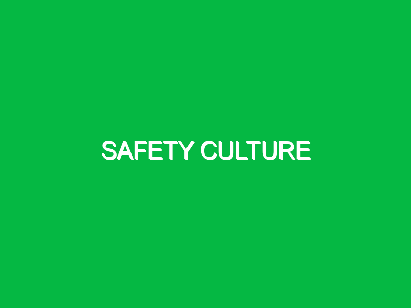 Safety Culture