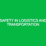 Safety in Logistics and Transportation