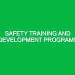 Safety Training and Development Programs