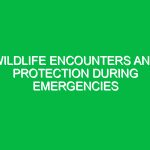 Wildlife encounters and protection during emergencies