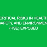 Critical Risks in Health, Safety, and Environment (HSE) Exposed