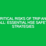 Critical Risks of Trip and Fall: Essential HSE Safety Strategies