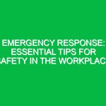 Emergency Response: Essential Tips for Safety in the Workplace