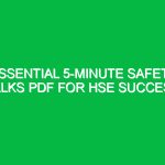 Essential 5-Minute Safety Talks PDF for HSE Success