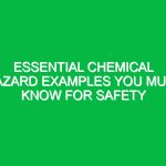 Essential Chemical Hazard Examples You Must Know for Safety