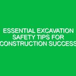 Essential Excavation Safety Tips for Construction Success