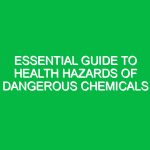 Essential Guide to Health Hazards of Dangerous Chemicals