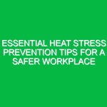 Essential Heat Stress Prevention Tips for a Safer Workplace