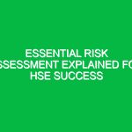 Essential Risk Assessment Explained for HSE Success
