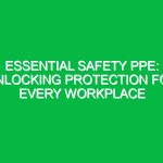 Essential Safety PPE: Unlocking Protection for Every Workplace