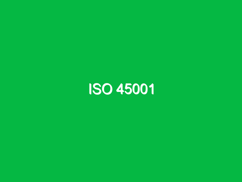 iso 45001