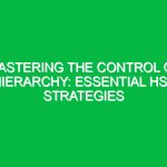 Mastering the Control of Hierarchy: Essential HSE Strategies