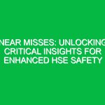Near Misses: Unlocking Critical Insights for Enhanced HSE Safety