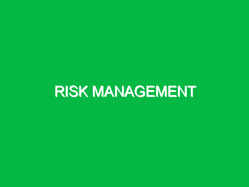 risk management