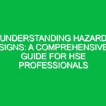 Understanding Hazard Signs: A Comprehensive Guide for HSE Professionals