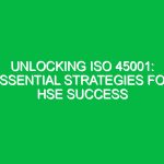 Unlocking ISO 45001: Essential Strategies for HSE Success