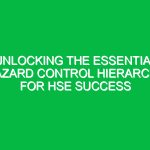 Unlocking the Essential Hazard Control Hierarchy for HSE Success