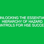Unlocking the Essential Hierarchy of Hazard Controls for HSE Success