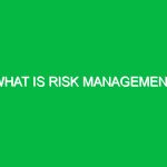 what is risk management