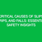 Critical Causes of Slips, Trips, and Falls: Essential Safety Insights