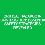 Critical Hazards in Construction: Essential Safety Strategies Revealed