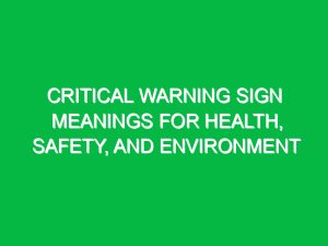 Essential Types of Personal Protective Equipment (PPE) for HSE Safety ...