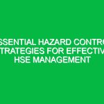 Essential Hazard Control Strategies for Effective HSE Management