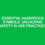 Essential Hazardous Symbols: Unlocking Safety in HSE Practices