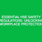 Essential HSE Safety Regulations: Unlocking Workplace Protection